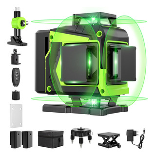 Nivel Láser Autonivelante 4d 360° Verde Nivel Láser Autonivelante 4d 360° Verde