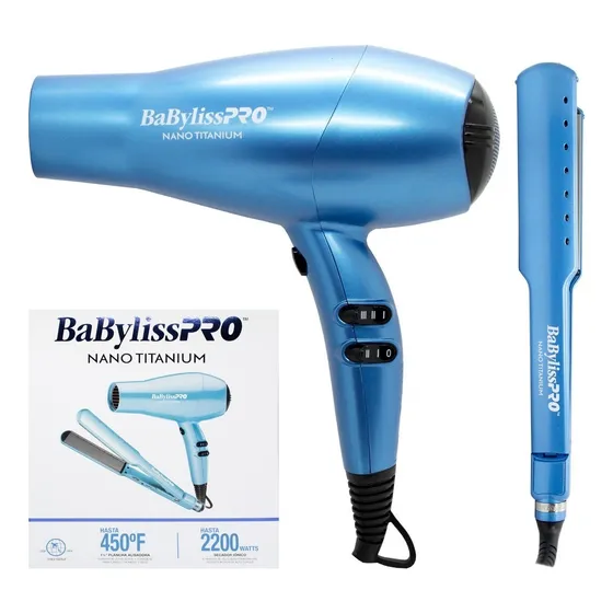 Set Babyliss Pro Nano Titanio
