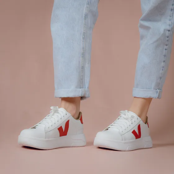 Zapatillas Urbana Moda Mujer Cuero Vacuno - Art Alma-