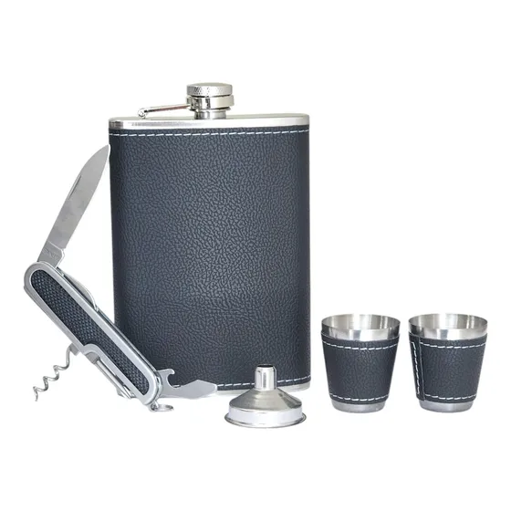 Set Petaca Licores 9oz (270ml) 4 Accesorios 16584