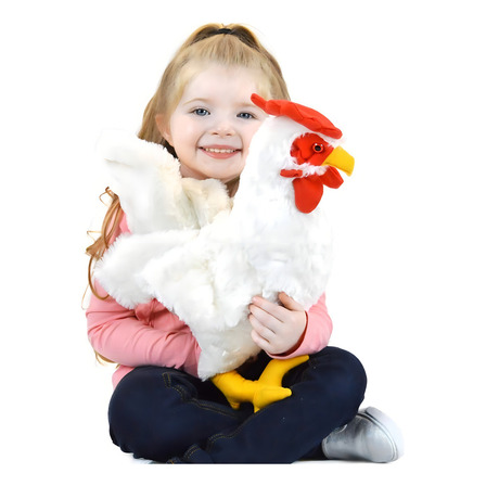 Gallina De Peluche Tamaño Real Abrazable Y Tierna Viahart Gallina De Peluche Tamaño Real Abrazable Y Tierna Viahart