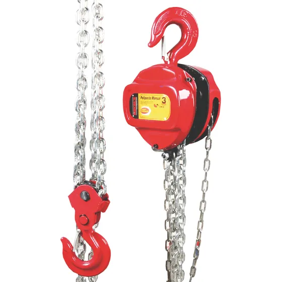 Polipasto O Garrucha De Cadena Manual 3 Toneladas  Mikels 
