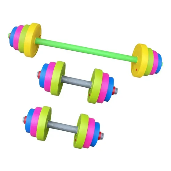 3 Pcs Niños Dumbbells Set Niños Barra Fuerza De | Cuotas sin interés