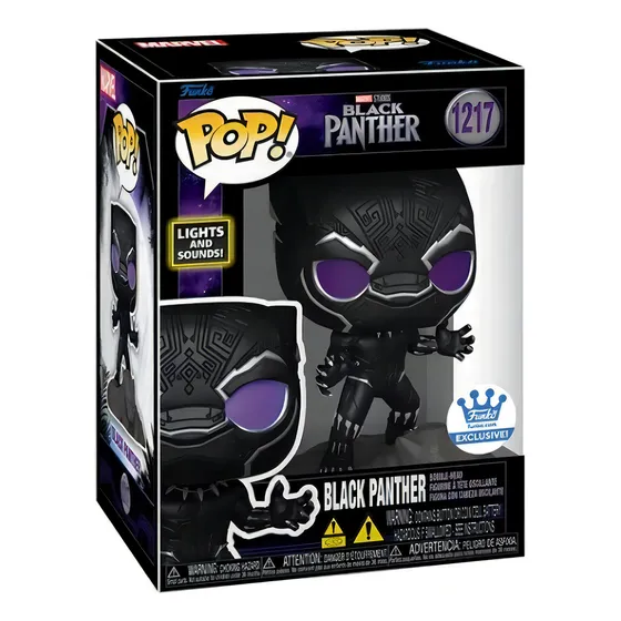 Funko Pop! Marvel - Black Panther Lights & Sounds #1217