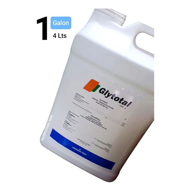 Glytotal Glyfosan Glisofato 1 Galón 4 Litros Uso Agricola