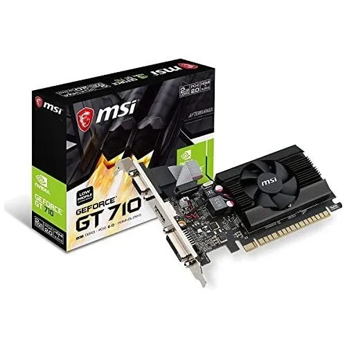 Msi Gaming Geforce Gt 710 2 Gb Gdrr3 64 Bits Hdcp Soporta Di