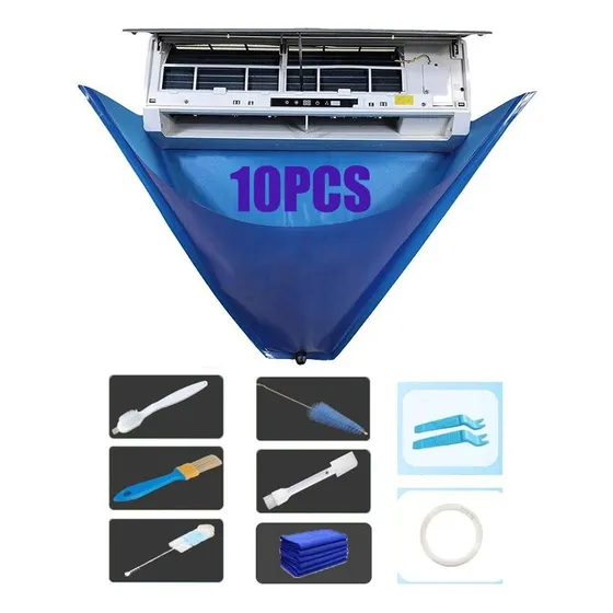Bolsa De Tapa Impermeable Minisplit Servicio De Limpieza De