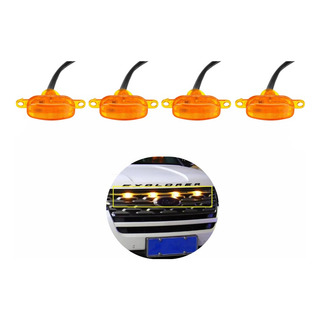 4 Luz Led Grade Univ. Saveiro F250 Ranger Hilux S10 Raptor 4 Luz Led Grade Univ. Saveiro F250 Ranger Hilux S10 Raptor