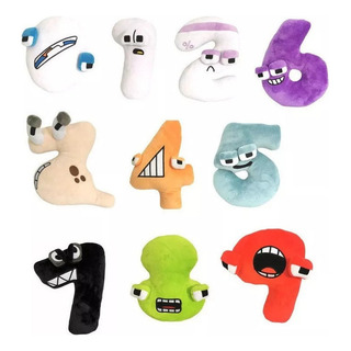 Muñecos De Peluche Alphabet Lore Números 0-9 (10 Piezas) Muñecos De Peluche Alphabet Lore Números 0-9 (10 Piezas)