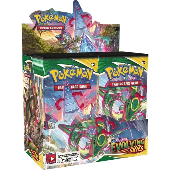 Pokemon Tcg Evolving Skies Booster Box Ingles (sin Film)