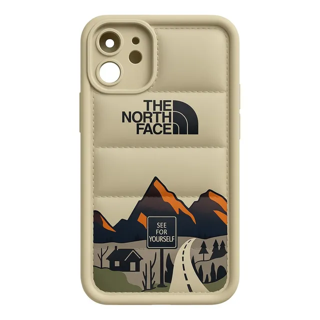 Capinha The North Face Para iPhone C/ Protetor Para Câmera