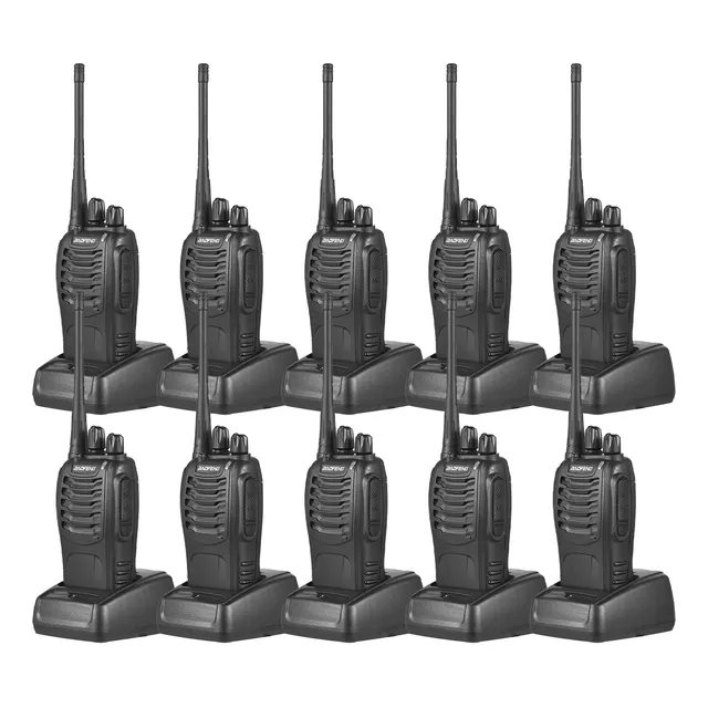 Radios Wokitokis Baofeng 888s Walkie Talkie 10 Piezas