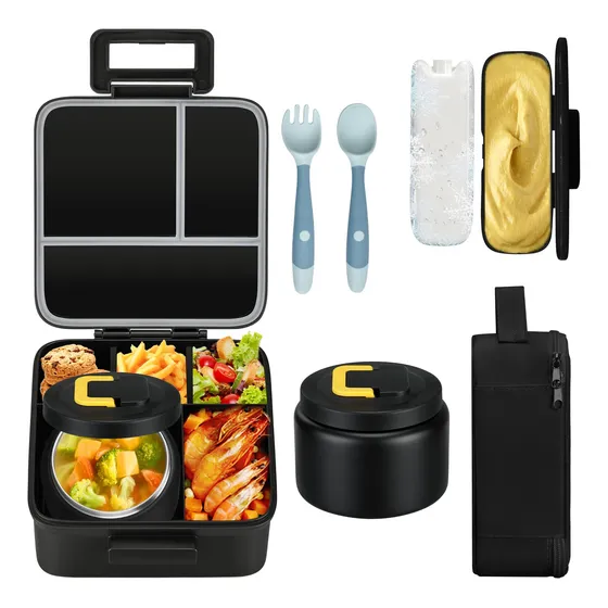 Maison Huis Niños Bento Caja De Almuerzo Set Con 5jl2f