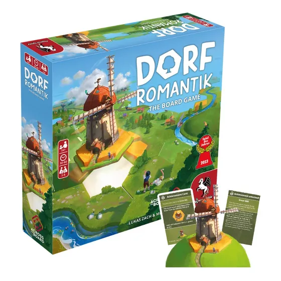 Dorfromantik: The Board Game + Mini Expansão Great Mill