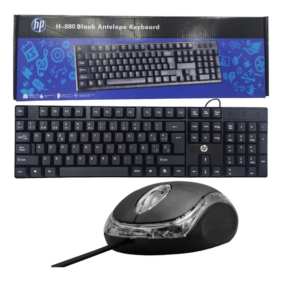 Kit Teclado Y Mouse Usb Laptop Pc Computador