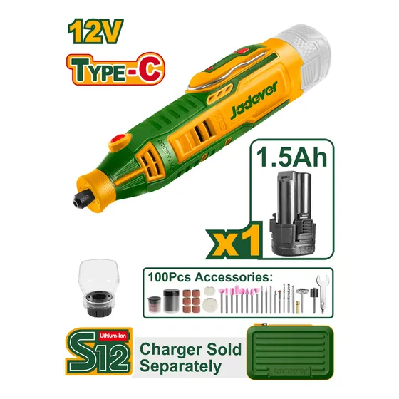 Dremel Amolador Inalambrico 12v Jadever Jdry1m121