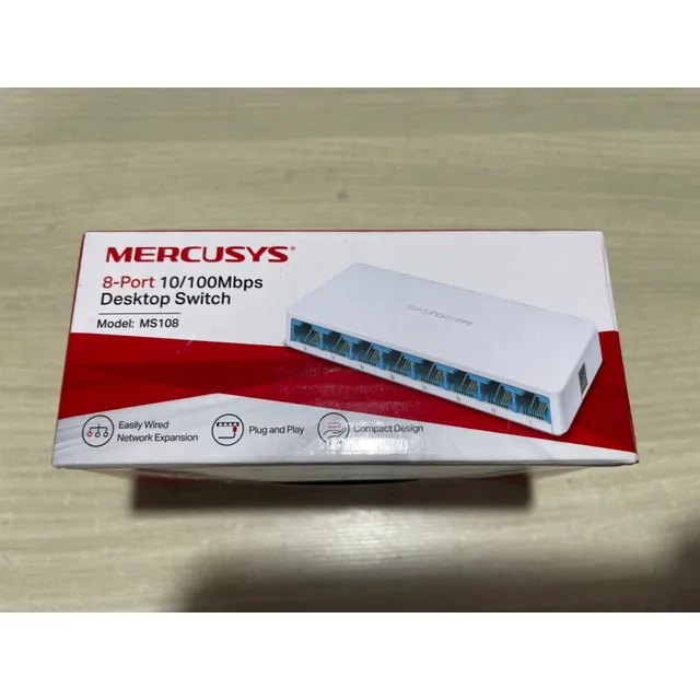 Switch Suiche 8 Puertos Rj45 Cable Multiplicador Cable Ether