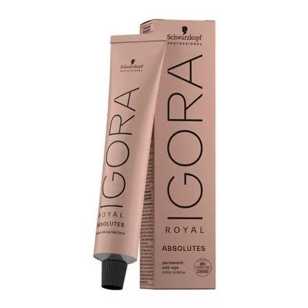 Kit Tinte Schwarzkopf Professional  Igora royal Absolutes tono 6-60 para cabello