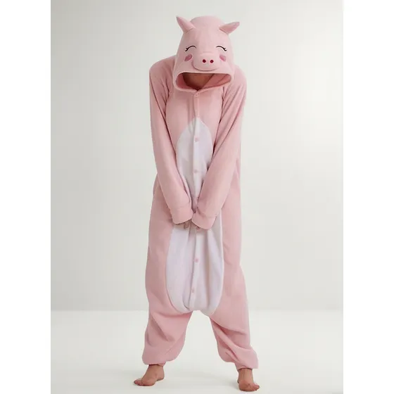 Pijama Cerdito Chanchito Infantil Adulto Enteros Plush Atrix