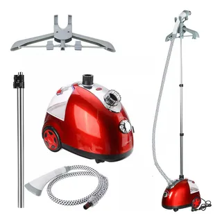 Steamer Vaporizador Passador De Roupas Vermelho 2000w 220v Steamer Vaporizador Passador De Roupas Vermelho 2000w 220v
