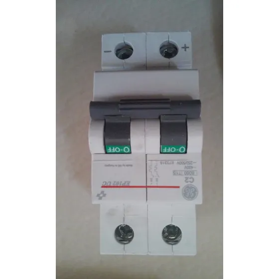 Breaker Bipolar De 10, 6 Y 2 Amp, General Electric  600v 