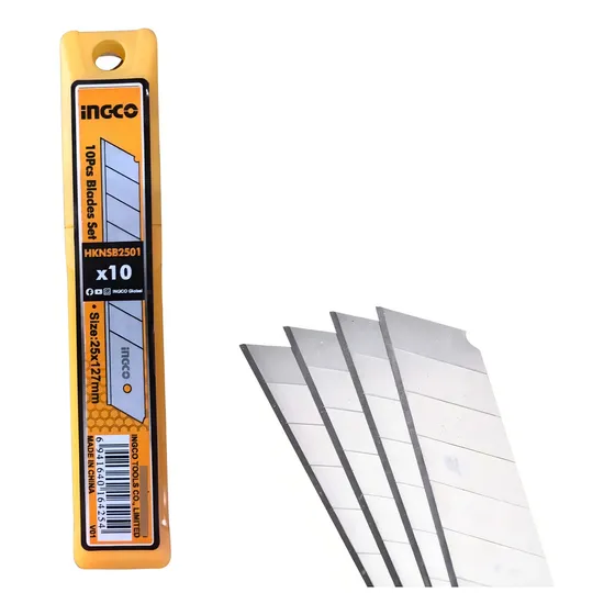 Hoja De Repuesto Cutter Trincheta Ancha 25 Mm X 10 Unidades