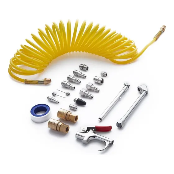 Kit De Accesorios Para Compresor 20 Pz Lusqtoff Kacl20-9