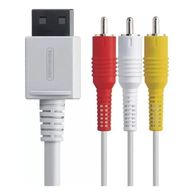 Cable Audio Y Video Para Nintendo Wii /leer Descripcion