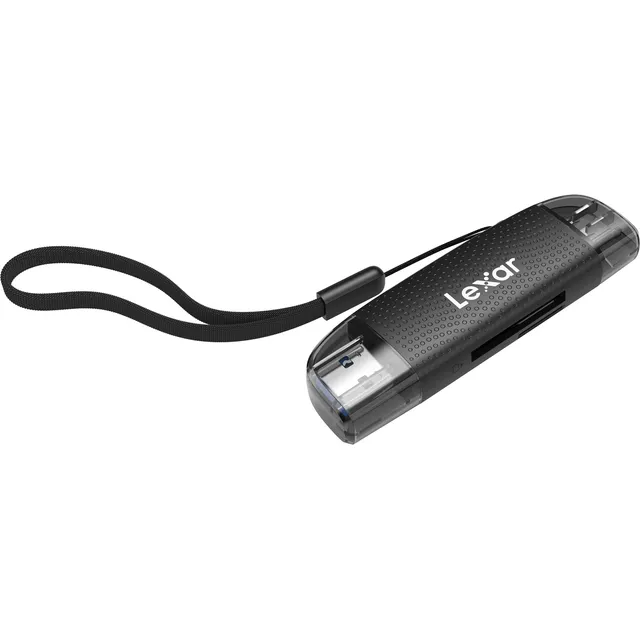 Lector De Memorias Lexar Sd Y Microsd Uhs-i Usb-c/a 205mb/s
