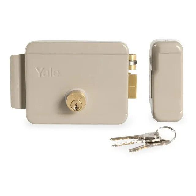Cerradura / Chapa Eléctrica 670 D - Yale Beige