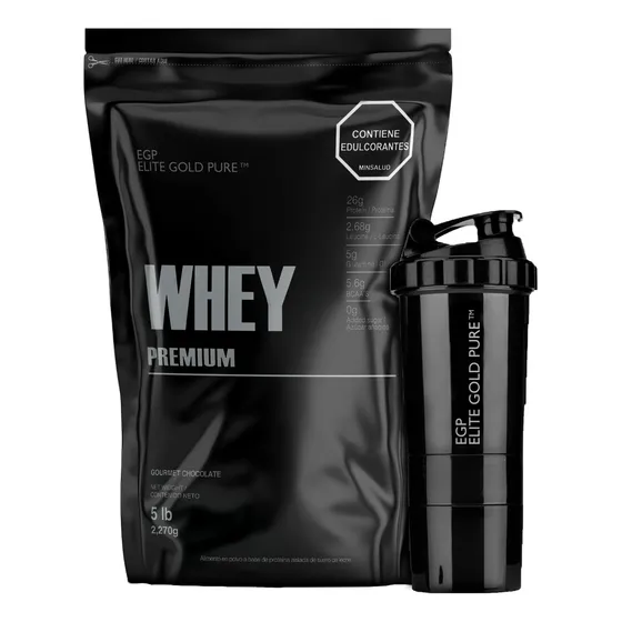 Whey Premium 100% 5 Libras Egp Elite Gold Pure 5lb Standard 5 Lb Smart Protein Limpia