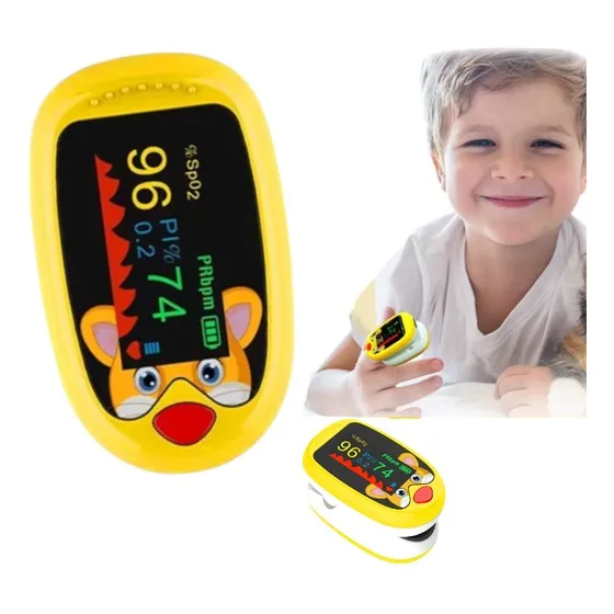 Oximetro Pediatrico Recargable Con Pi Pulso Para Niños