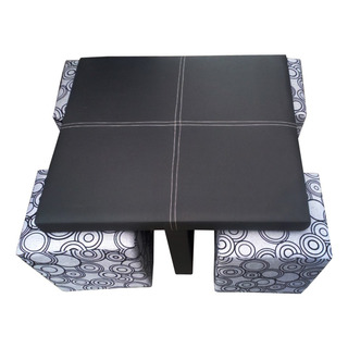 Mesa De Centro Tapizada Cuadrada Mod. Kaos, Varios Colores Mesa De Centro Tapizada Cuadrada Mod. Kaos, Varios Colores