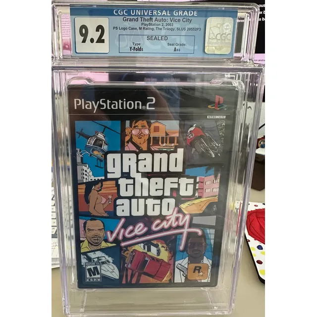 9.2 Clasificacióna++ Grand Theft Auto: Vice City Ps2 Sellado