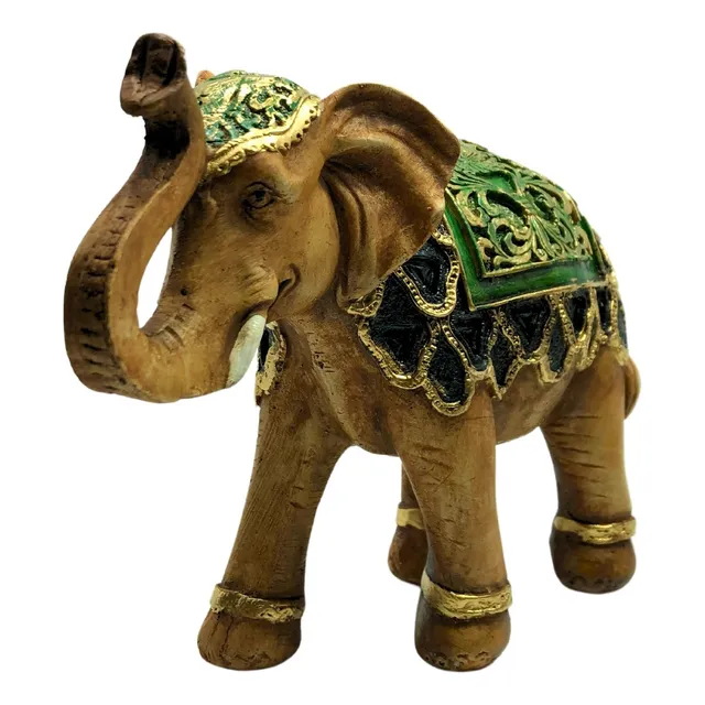 Elefante Simbolo Sorte E Fortuna Estatua Gesso Enfeite
