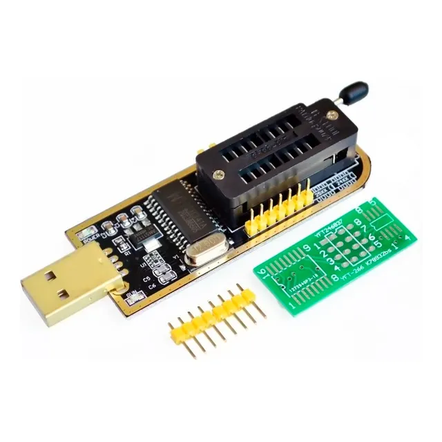 Mgsystem Programador Ch341a Usb Memorias Eeprom Bios Arduino