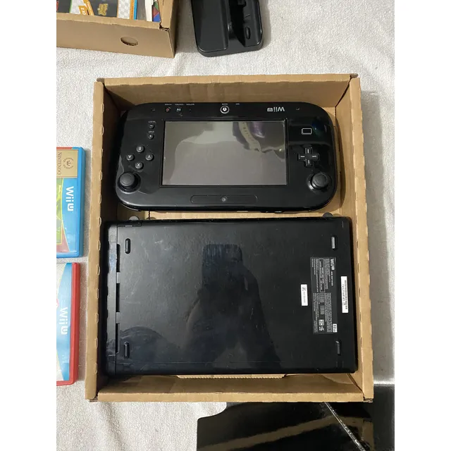 Nintendo Wii U 32gb Deluxe Bundle Color Negro