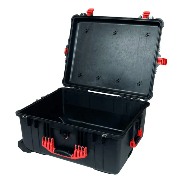 Carcasa Para Ordenador Vacia Color Negro Rojo