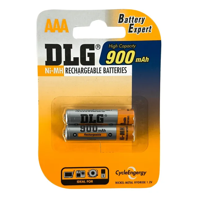 Pila Batería Recargable Aaa 900 Mah