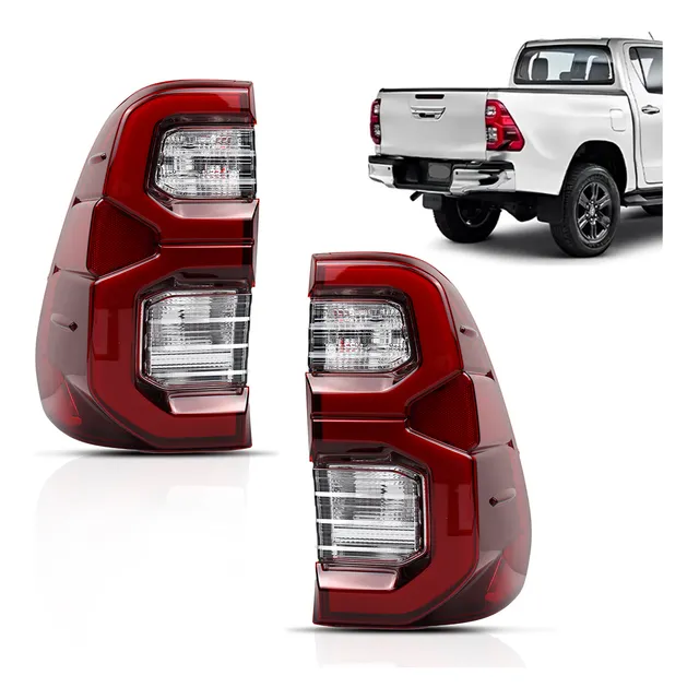 Par Lanterna Hilux 2021 2022 2023 Com Led