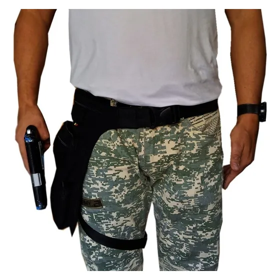 Piernera Táctica Con Porta Arma 