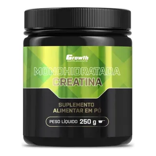 Creatina Monohidratada Em Pote De 250 Gramas Growth Suppleme Creatina Monohidratada Em Pote De 250 Gramas Growth Suppleme