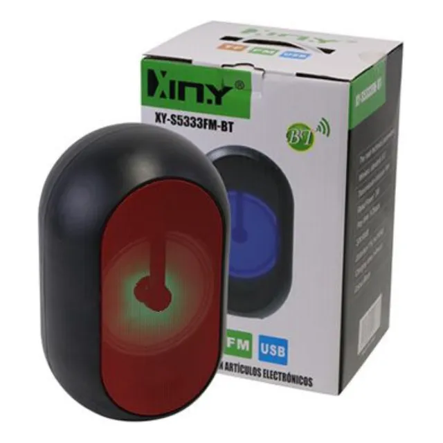 Parlante Portable Xy-s5333fm-bt Color Negro