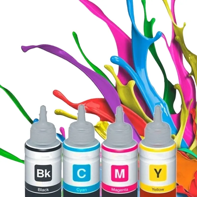 Tinta Compatible 400ml + Resma Papel 500 Hojas