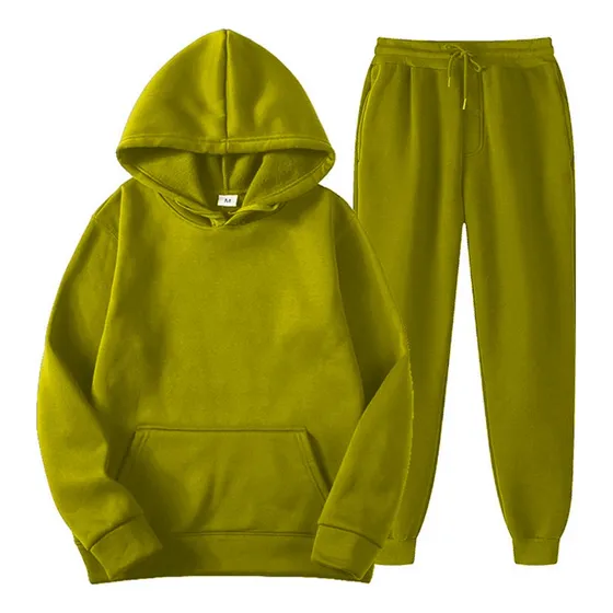 Conjunto Deportivo Jogging Algodón Pantalón Campera Capucha