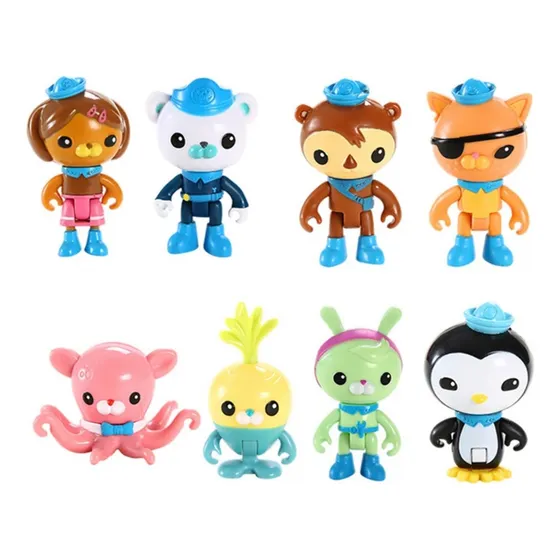 Set 8 Figuras Octonautas