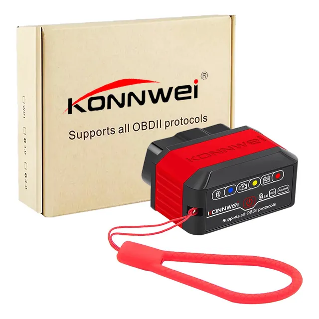Escaner Automotriz Konnwei Kw905 Bluetooth V5.0 Multimarcas