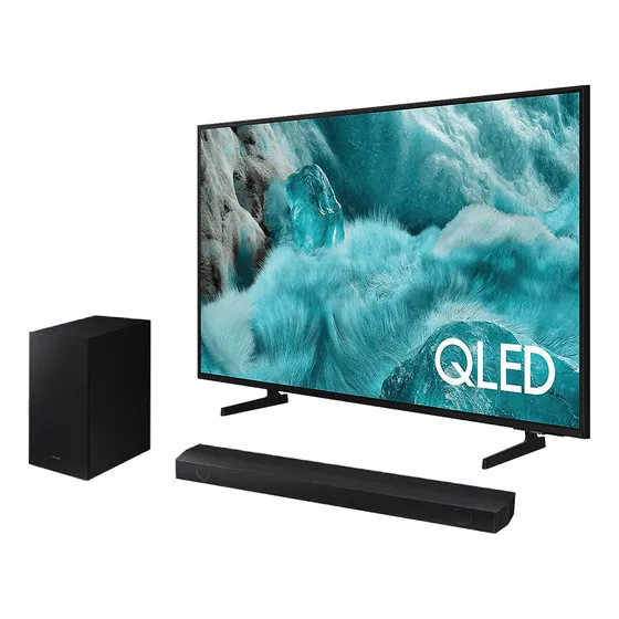 Samsung Vision Ai Tv 50 Qled 4k 2025 + Soundbar