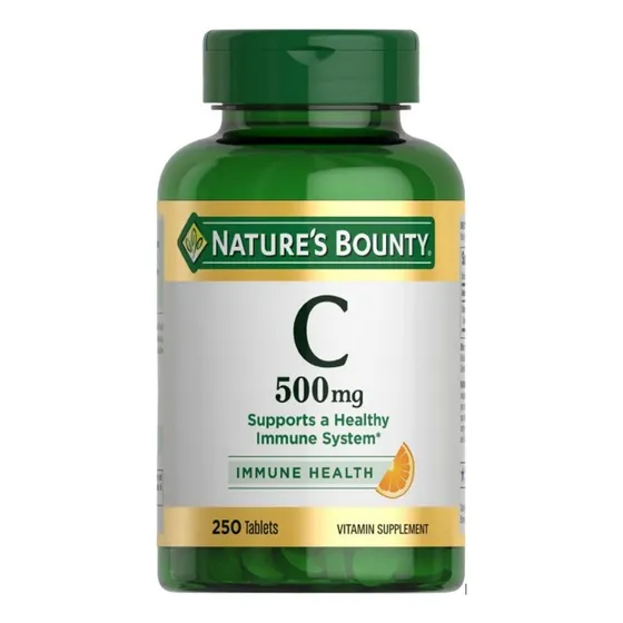 Suplemento Vitamínico Nature's Bounty Vitamina C, 500 Mg, 25