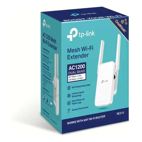 Tp-link Re315 Extensor Wi-fi Doble Banda Blanco Ac1200